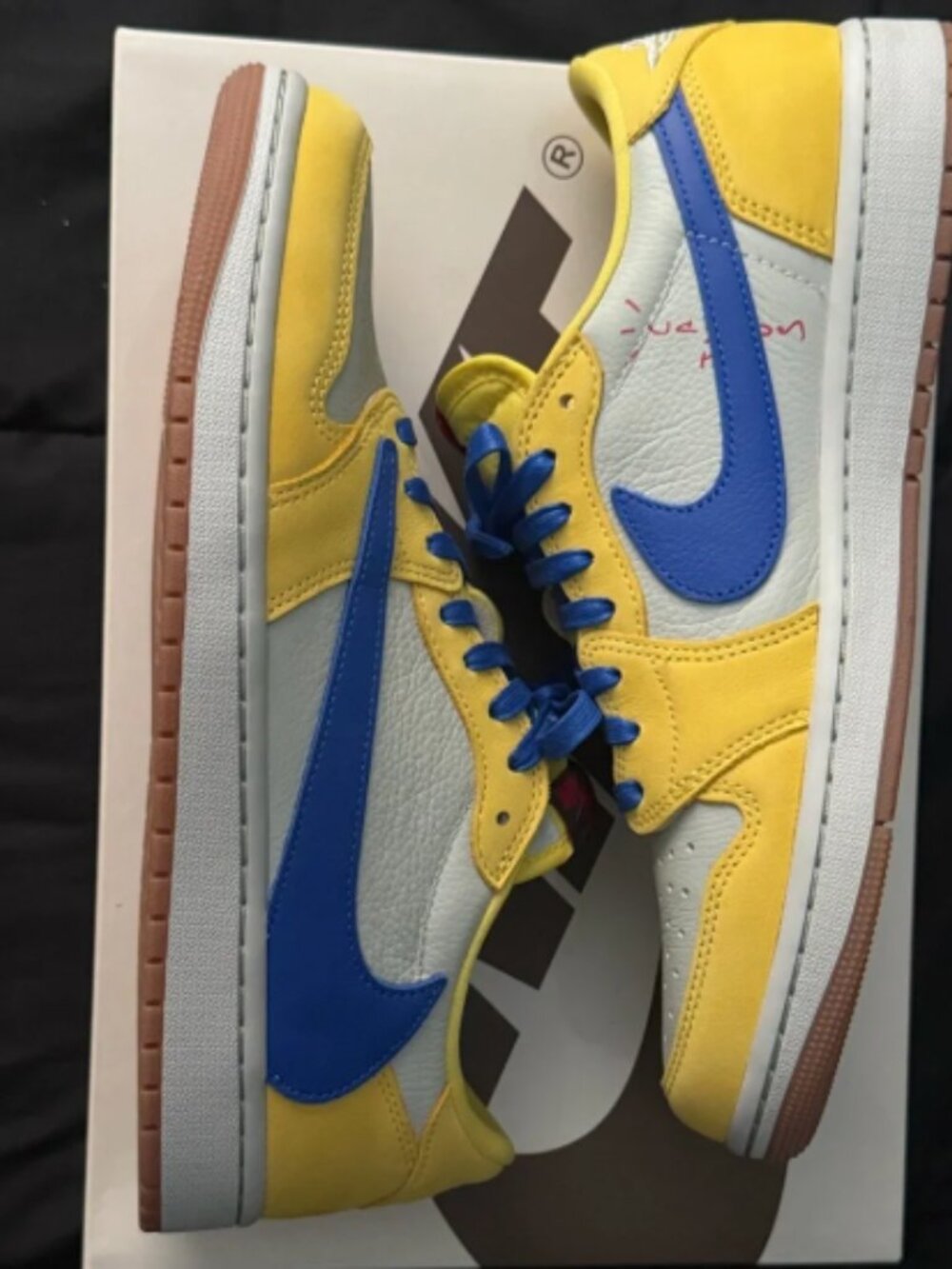 2024 Travis Scott x Air Jordan 1 Retro Low OG SP 'Canary'